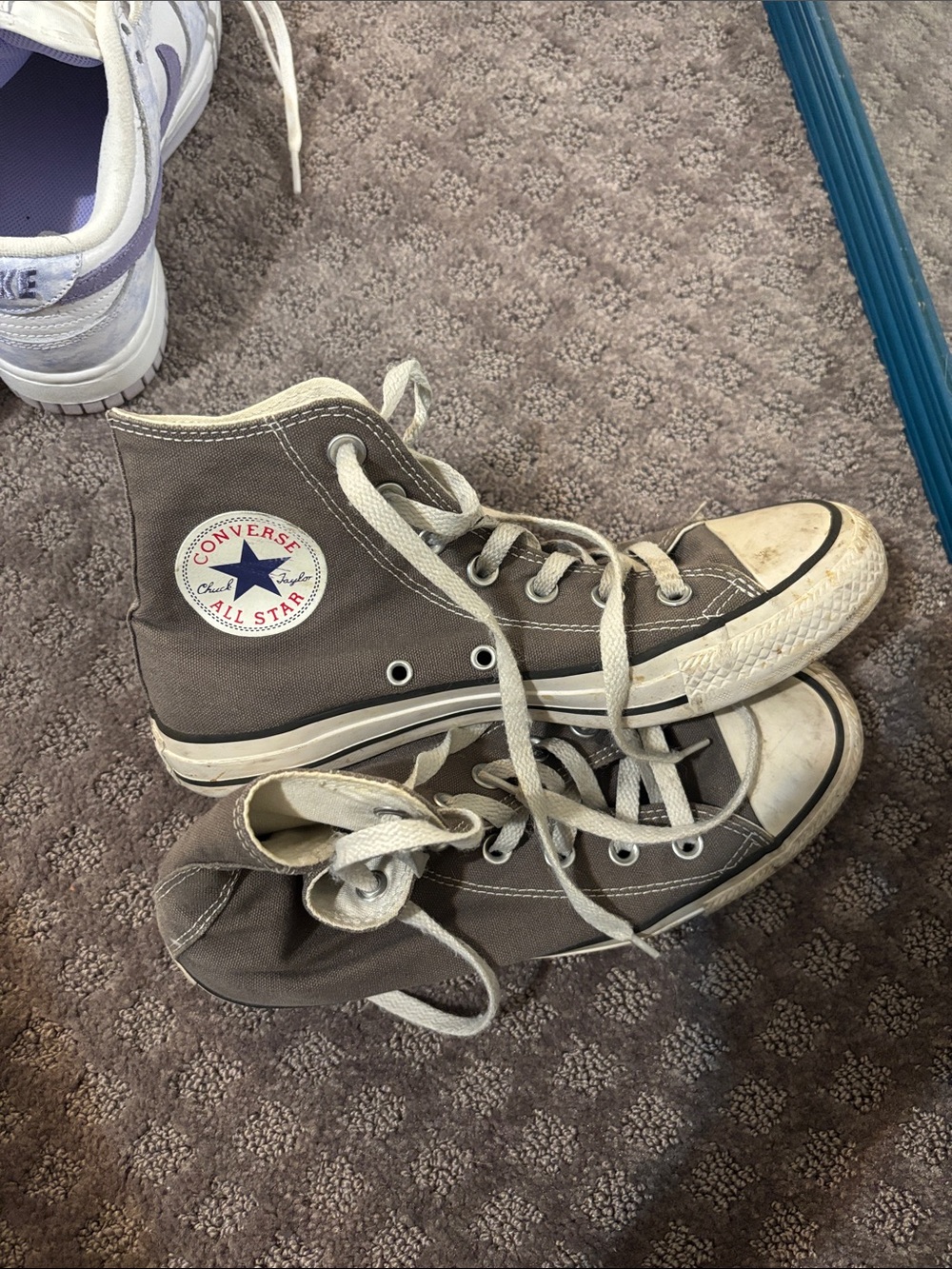Converse Gray High-Top Chuck Taylor All Star Sneakers